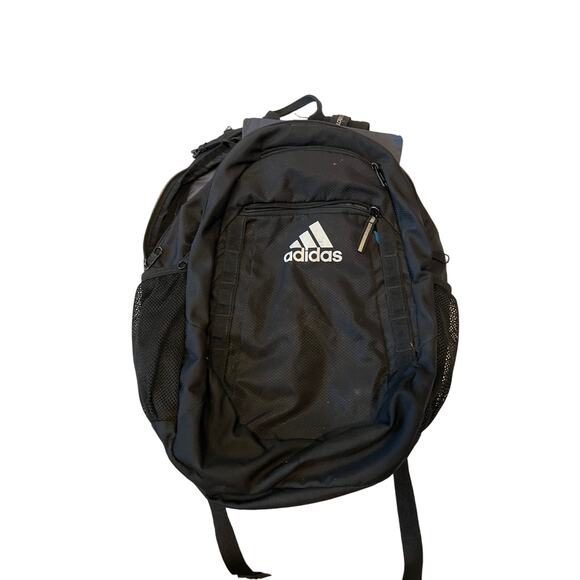 Adidas Black 2 section Computer Backpack - Picture 1 of 4